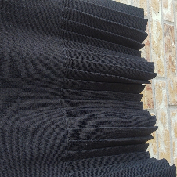 Shoshanna Pleated Sweater Dress - Picture 4 of 6